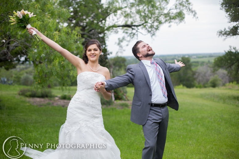Wedding photos funny couple at TerrAdorna in Manor, TX