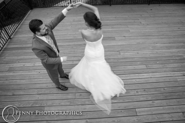 Wedding photos first dance at TerrAdorna in Manor, TX