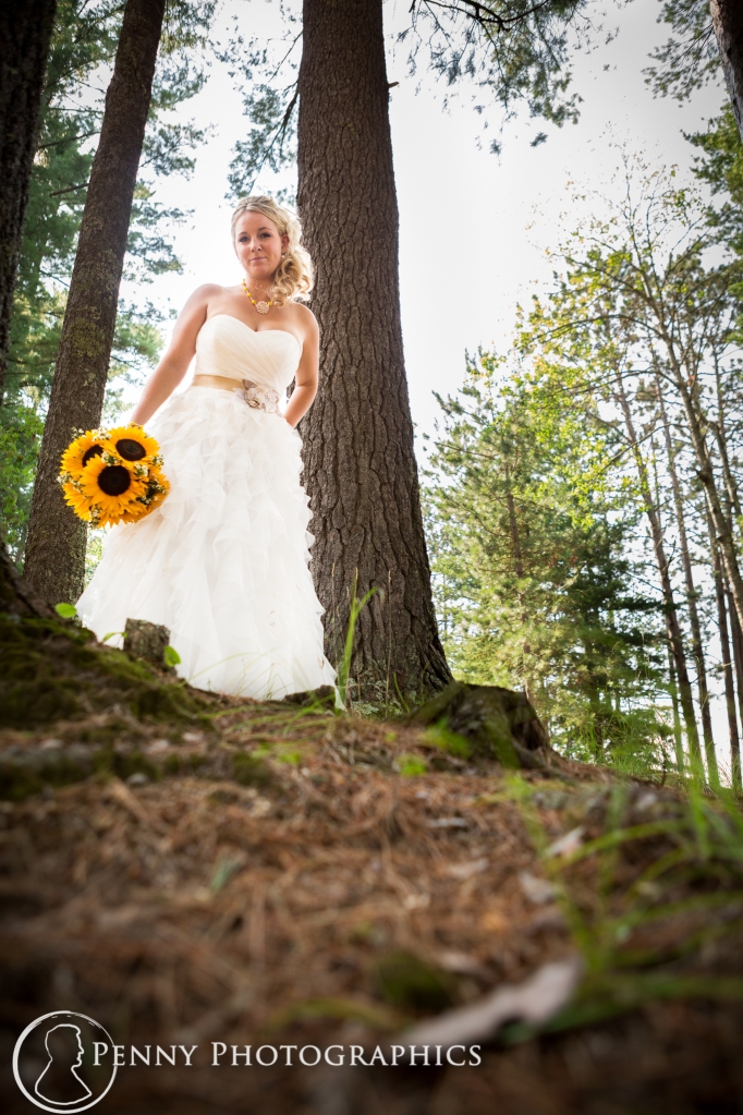 Bridal portraits by Penny Photographics in Minnesota